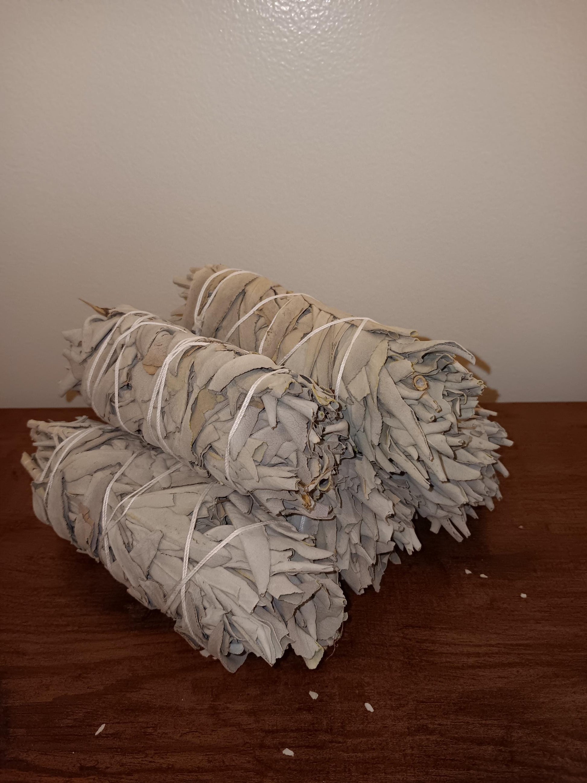 White sage smudge stick, cleansing sage wand