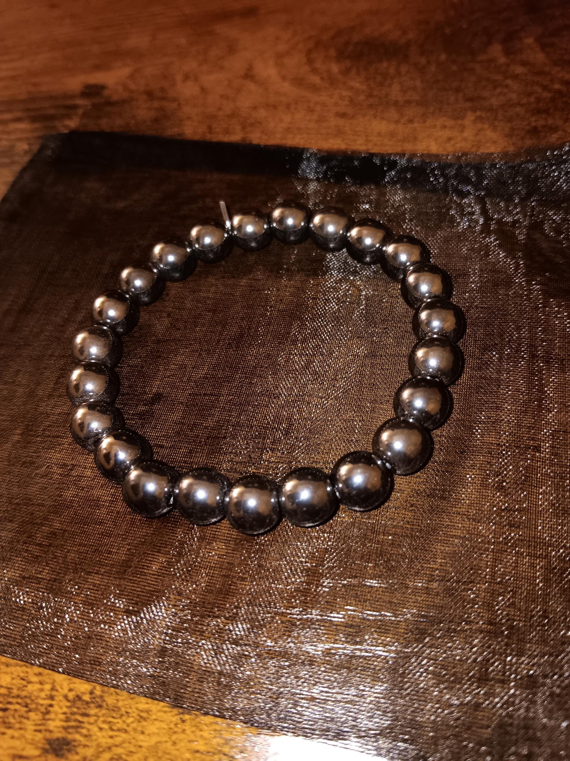 Evil Eye & Hematite Protection bracelet, protection jewelry, gemstone jewelry, crystal bracelet