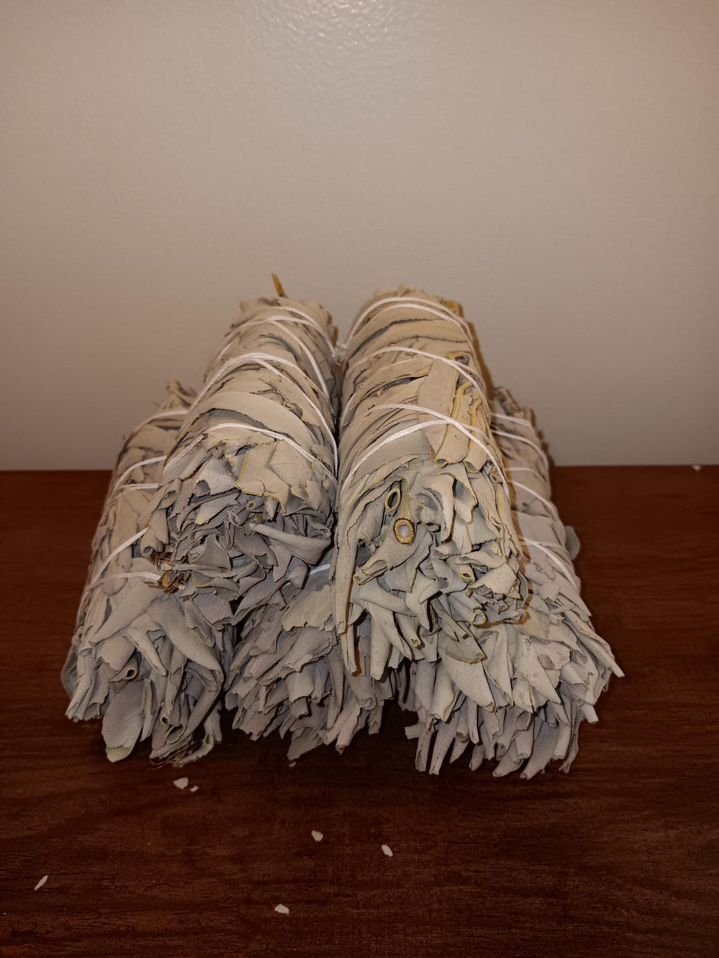 White sage smudge stick, cleansing sage wand