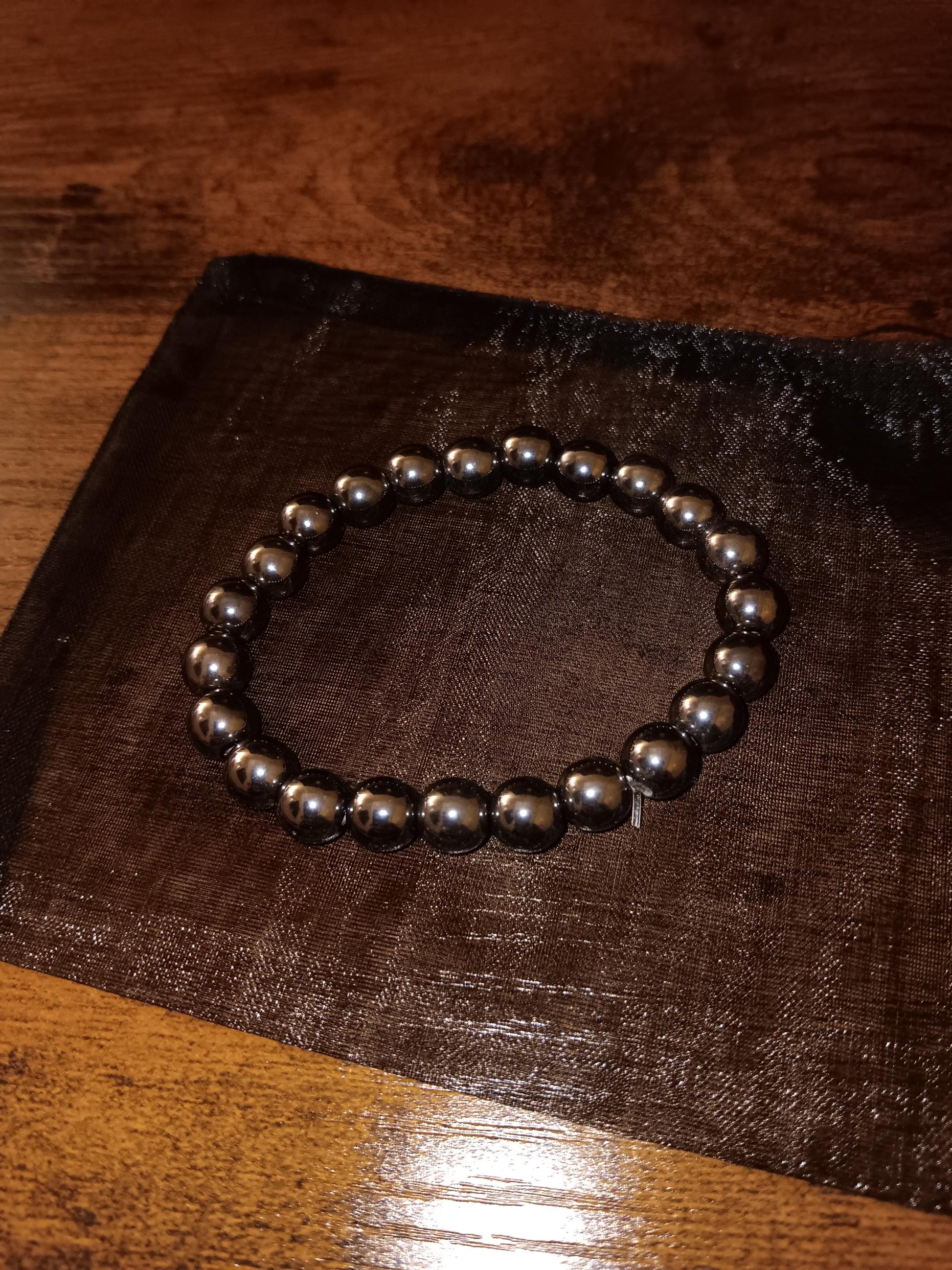Evil Eye & Hematite Protection bracelet, protection jewelry, gemstone jewelry, crystal bracelet