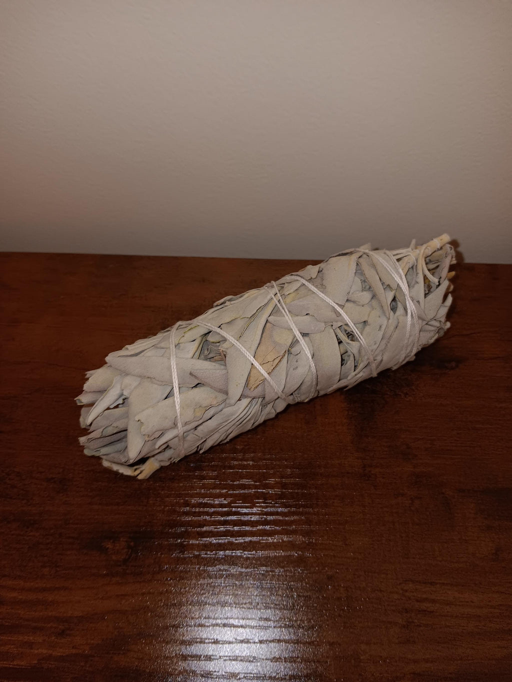 White sage smudge stick, cleansing sage wand