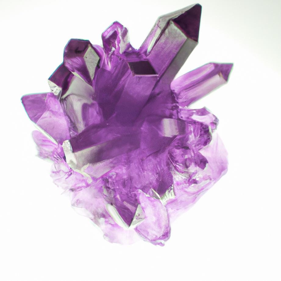 Amethyst Heart crystals, heart shaped gemstones, heart crystals, Amethyst stones, small crystals