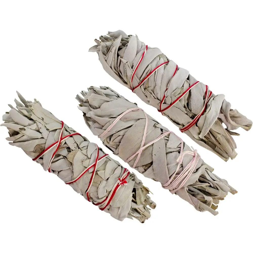 White sage smudge stick, cleansing sage wand