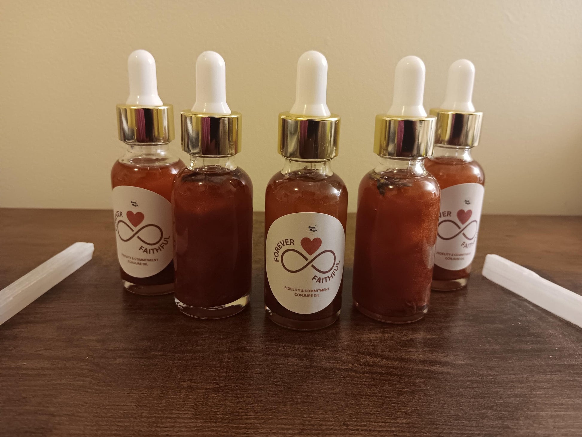 Forever Faithful conjure oil, fidelity oil, committment oil, keep him faithful oil, loyalty oil