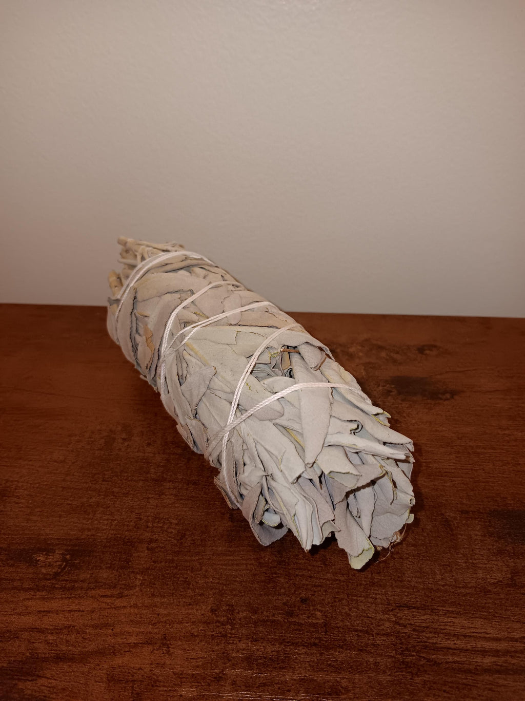 White sage smudge stick, cleansing sage wand