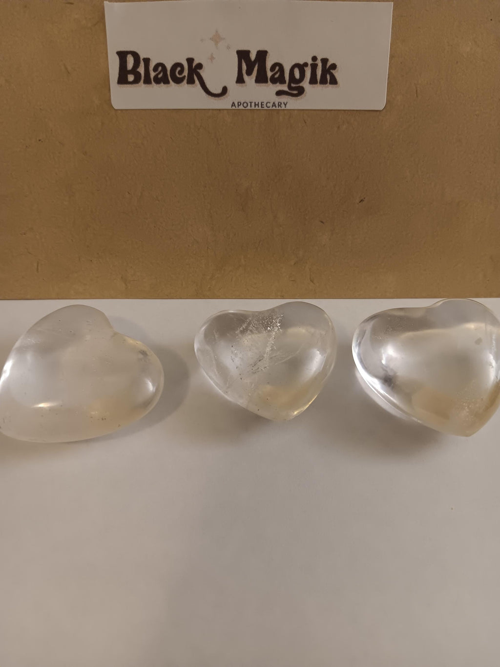 Clear Quartz Heart Crystals, gemstone crystals, clarity crystal, clear crystal, clear gemstone, manifesting gemstones
