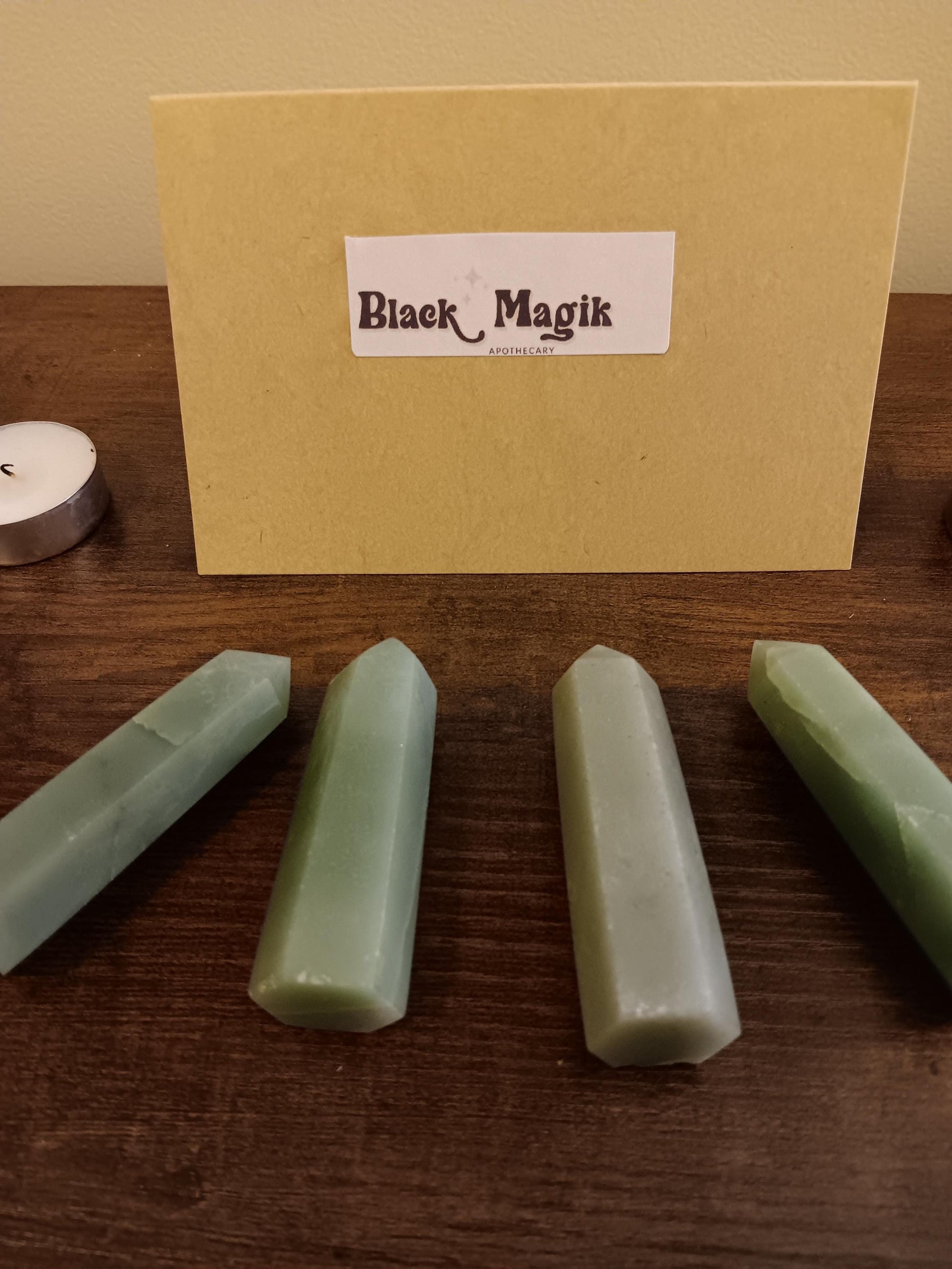 Green Aventurine obelisk, green gemstone, pointed crystal, abundance crystal